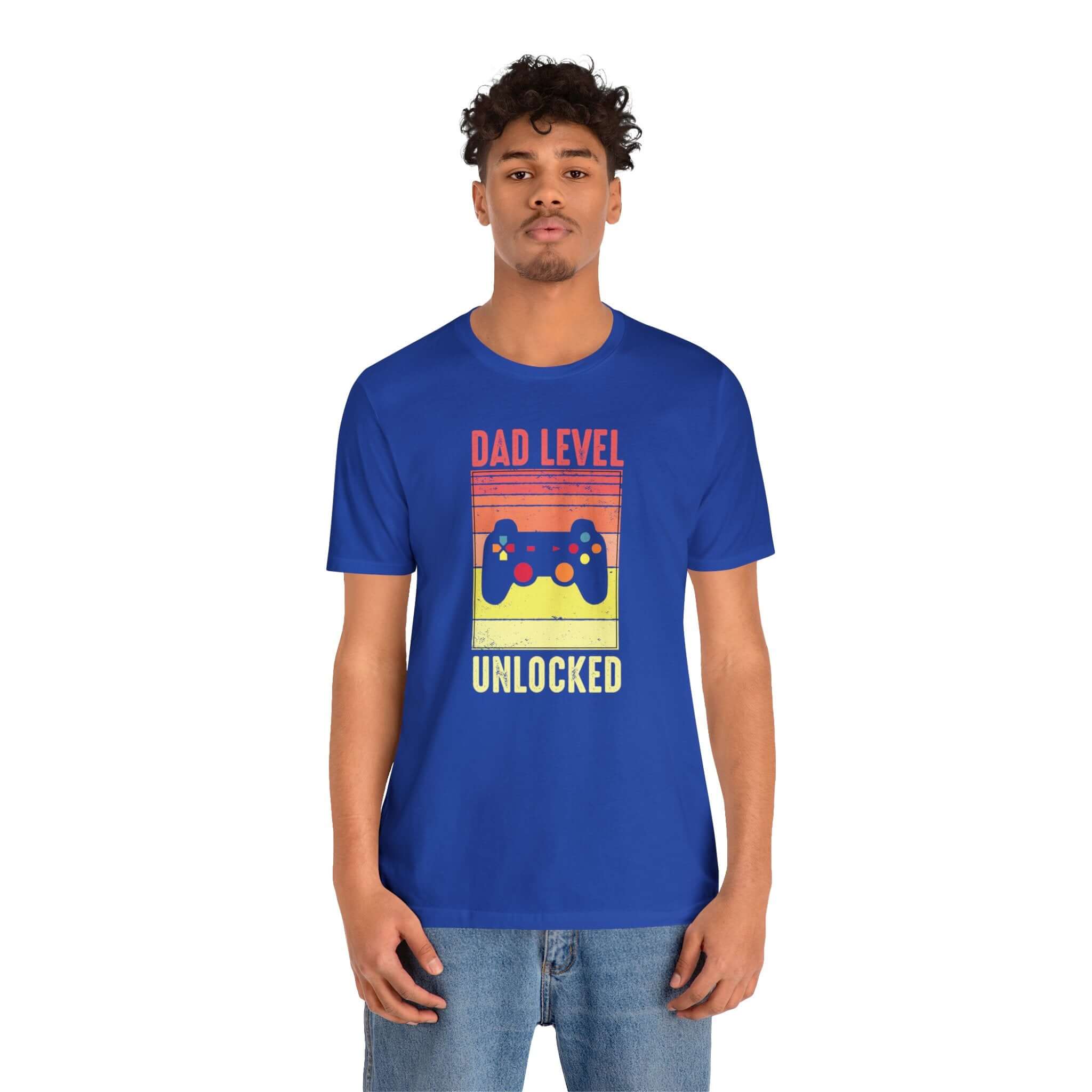 Dad Level Unlocked Unisex Tee - RC’nSONS
