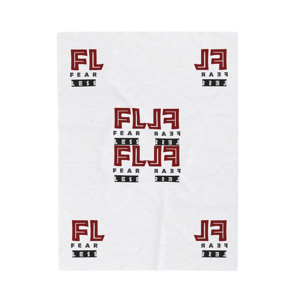 Fearless Velveteen Plush Blanket - Cozy Throw for Fearless Living