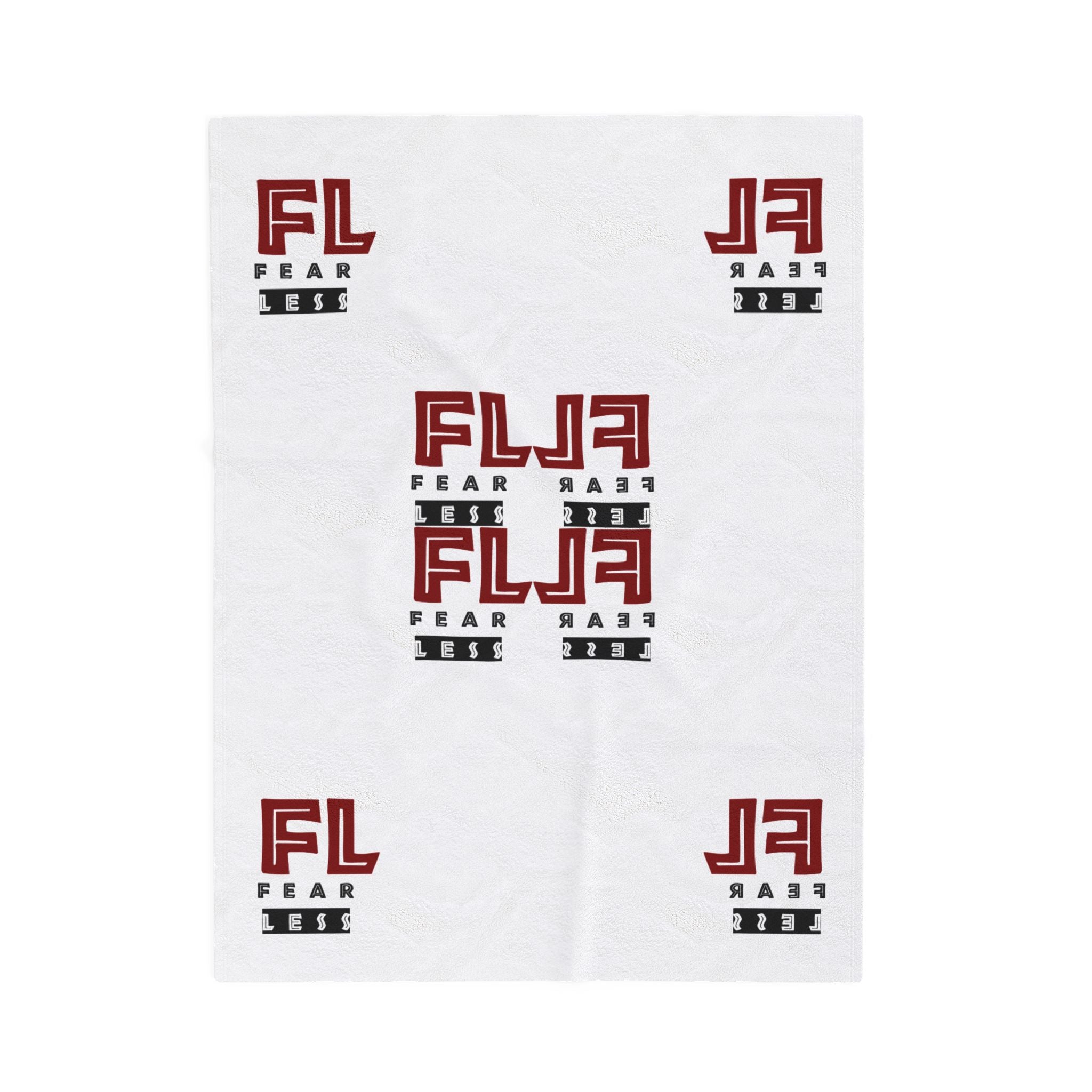 Fearless Velveteen Plush Blanket - Cozy Throw for Fearless Living