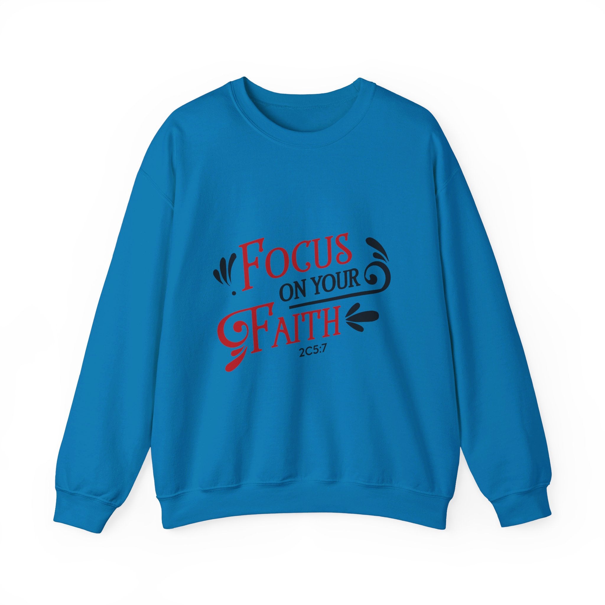 Concentrez-vous sur votre sweat-shirt unisexe foi 
