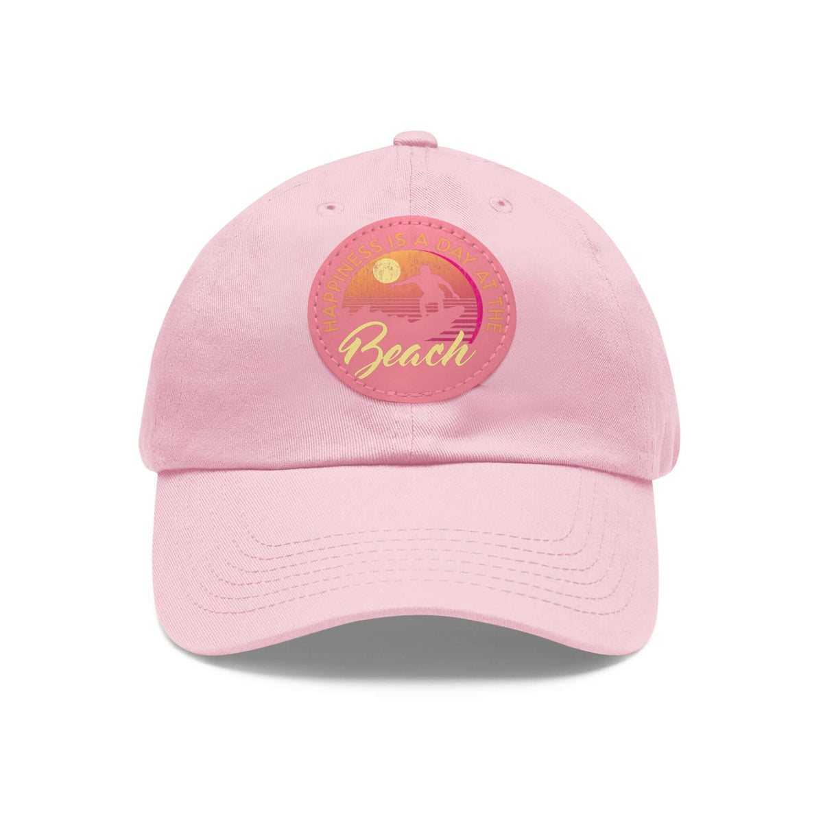 Dad Hat with Leather Patch (Round) - RC’nSONS