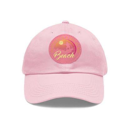 Dad Hat with Leather Patch (Round) - RC’nSONS