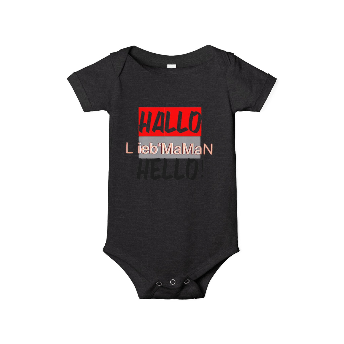 Hello Baby Bodysuit - Cute Multilingual Infant Jersey One Piece