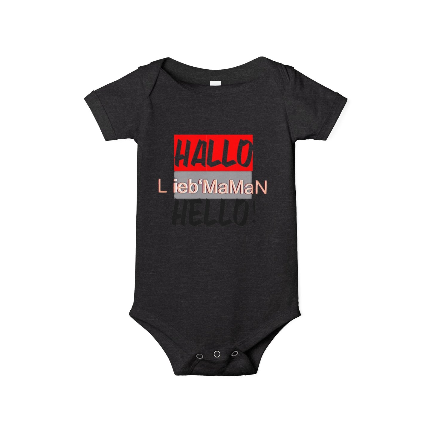 Hello Baby Bodysuit - Cute Multilingual Infant Jersey One Piece