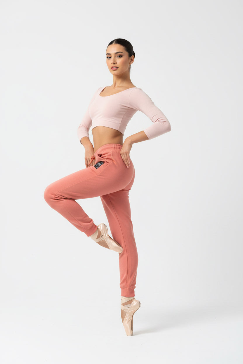 Blessed Embroidered Sweatpants — Fleece Joggers with 'blessed' Script