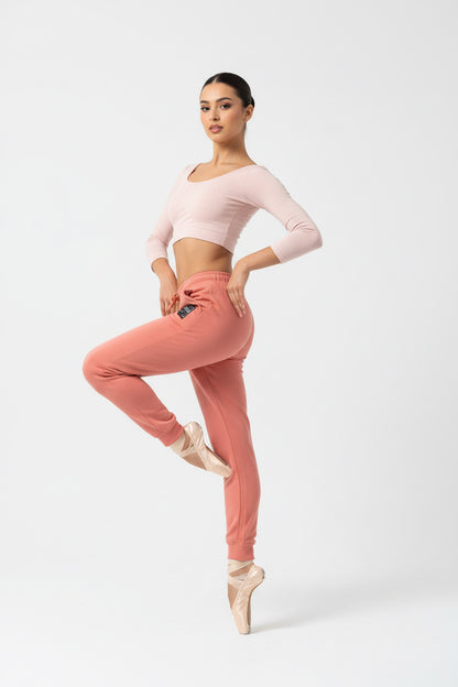 Blessed Embroidered Sweatpants — Fleece Joggers with 'blessed' Script