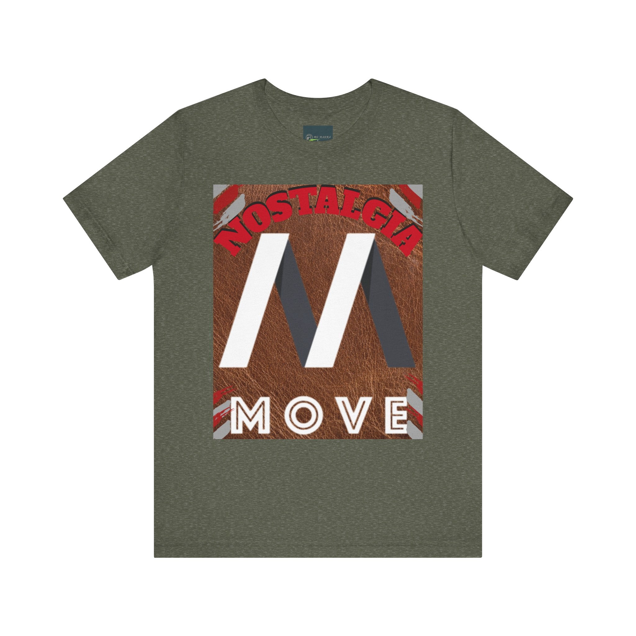Nostalgic Movement Short Sleeve Tee, Vintage Graphic Tee, Unisex Casual T-Shirt, Gift for Retro Lovers, Summer Fashion