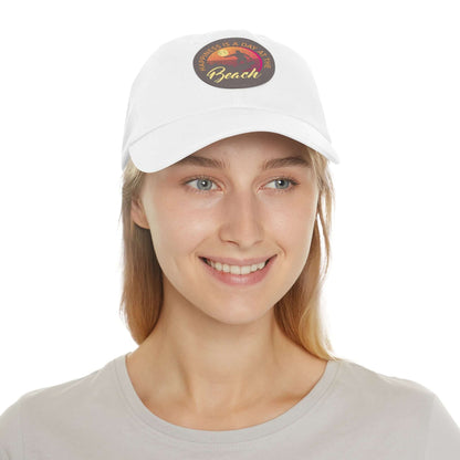 Dad Hat with Leather Patch (Round) - RC’nSONS