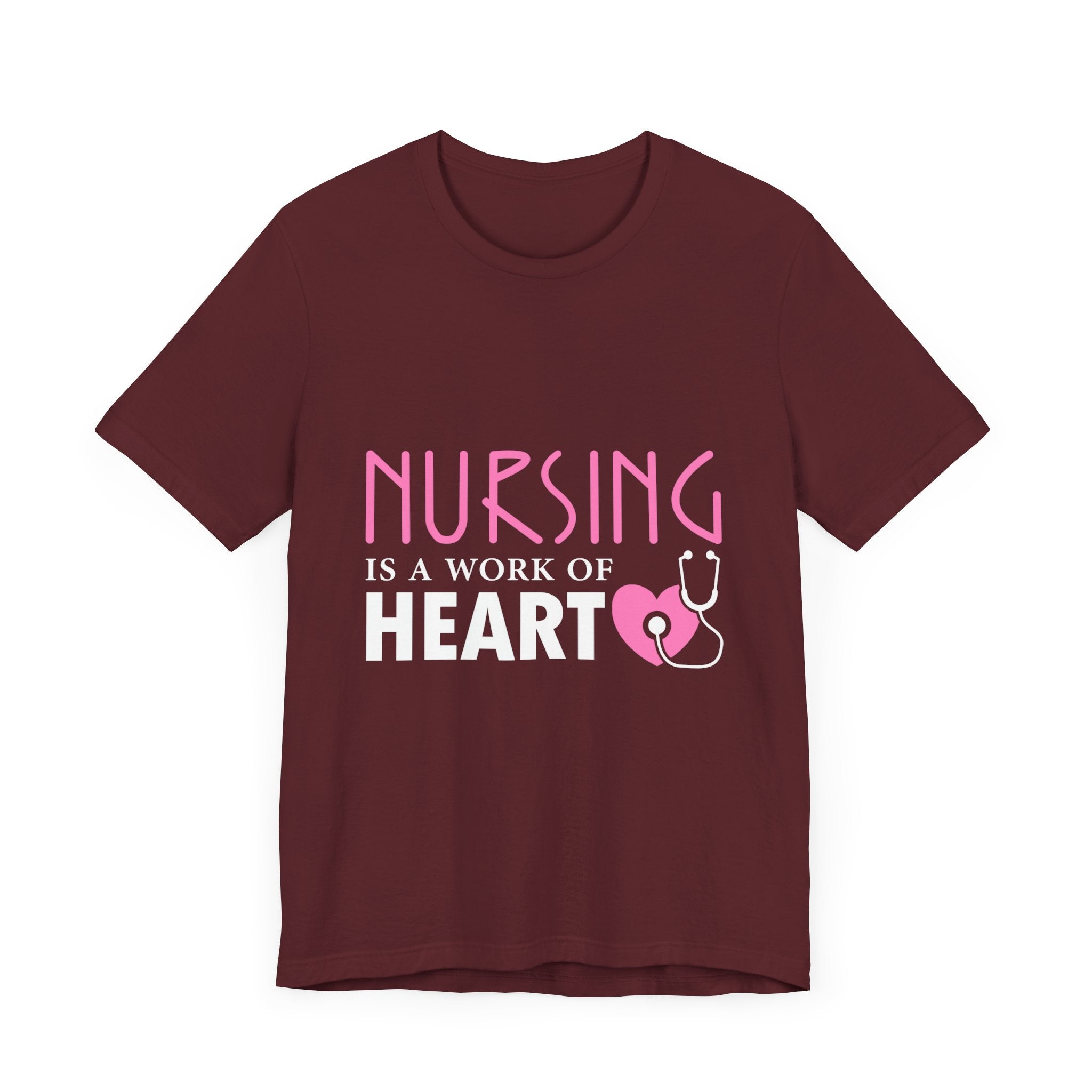 Les soins infirmiers sont une œuvre de cœur Unisex Tee 