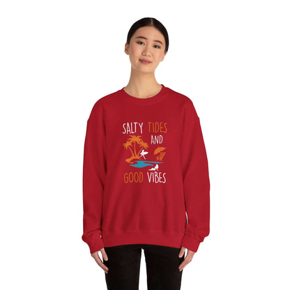 Salty Tides And Good Vibes Unisex Sweatshirt - RC’nSONS