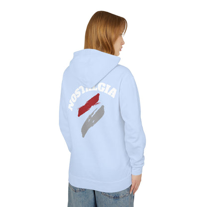 Nostalgia Hoodie: Unisex Lightweight Sweatshirt for Cool Days, Casual Wear, Gift for Friends, Retro Aesthetic, Perfect for Spring Printify