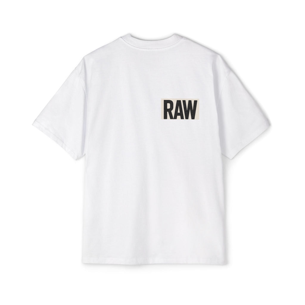 Men's Heavy Oversized Tee - Casual Streetwear, Summer Essential, Graphic T-Shirt, Gift for Him, Trending Fashion Printify