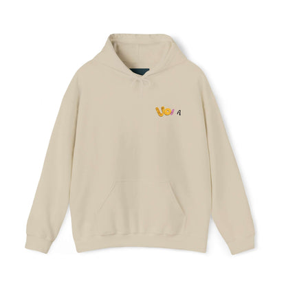 Hooded Sweatshirt with VOI A RC'nSONS Design