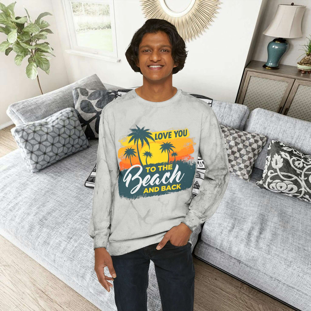 Unisex Color Blast Crewneck Sweatshirt - RC’nSONS