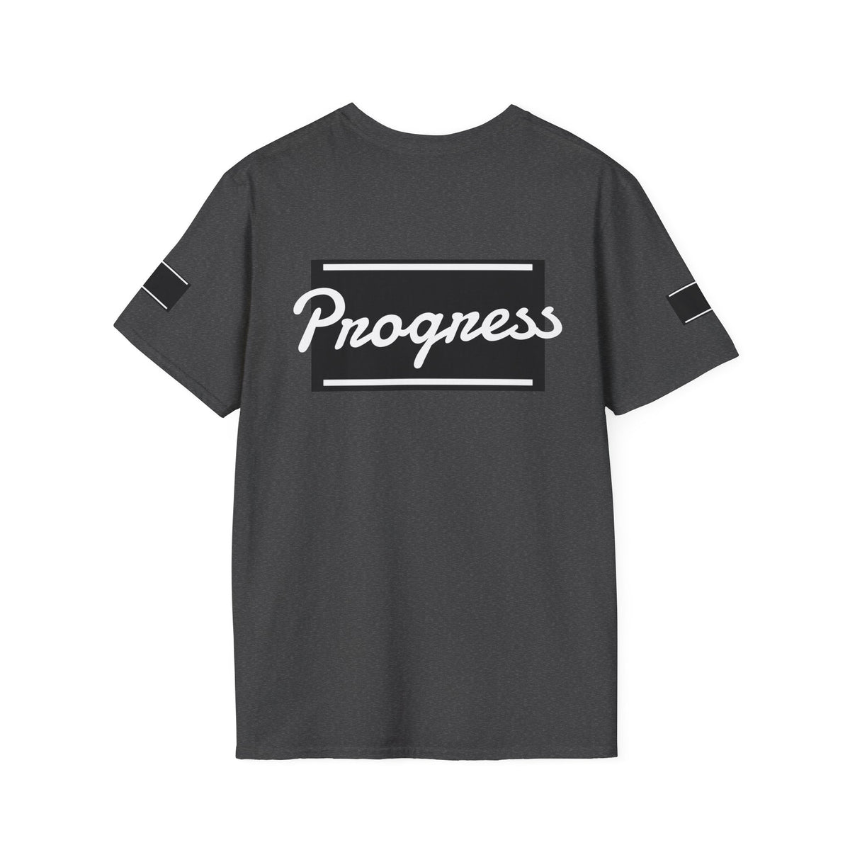 Motivational Unisex Softstyle T-Shirt | Progress Tee, Gift for Teens, Casual Wear, Workout Shirt, Inspirational Apparel Printify