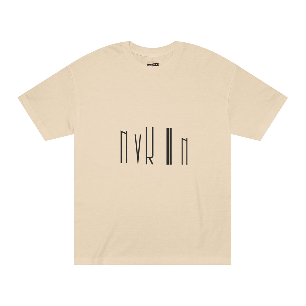 Minimalist 'Nvklln' Graphic Tee — Modern Monogram Streetwear