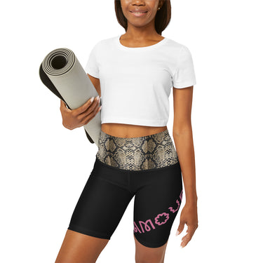 Amourös High Waisted Yoga Shorts