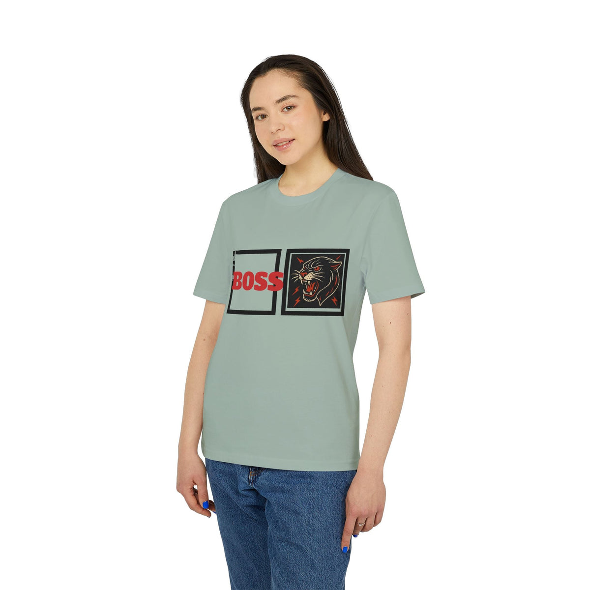 Boss Panther Unisex T-Shirt, Motivational Tee, Casual Outfit, Gift for Creators, Streetwear Style, Everyday Fashion Printify