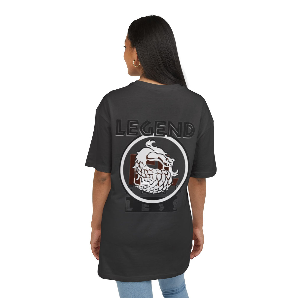 Unisex Heavy Oversize Tee - Legend Graphic Tee for Trendy Style