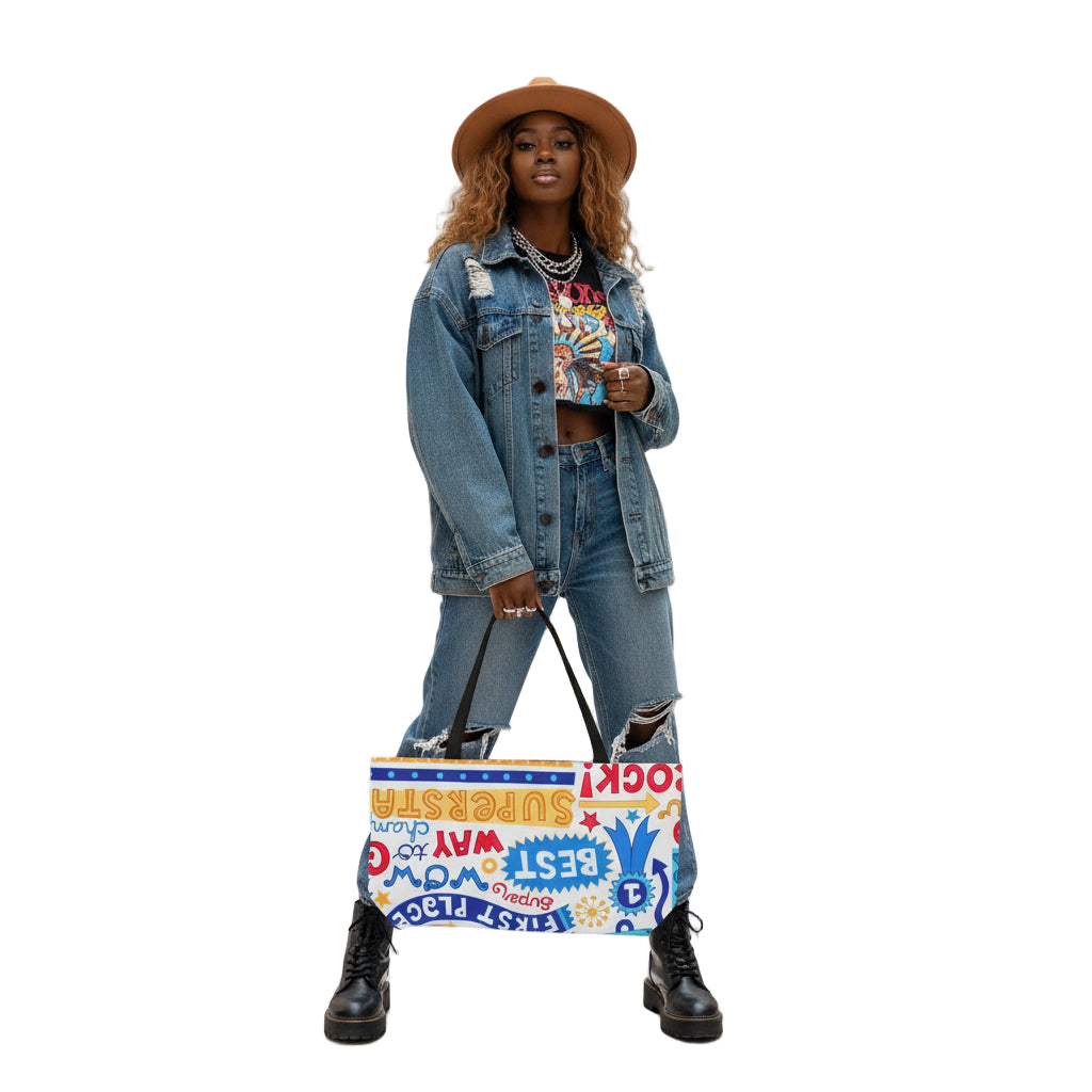 Weekender Tote Bag - Stylish and Functional Travel Essential Printify