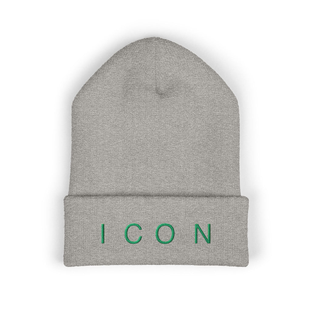 Beanie Icon Embroidered Cuffed Beanie