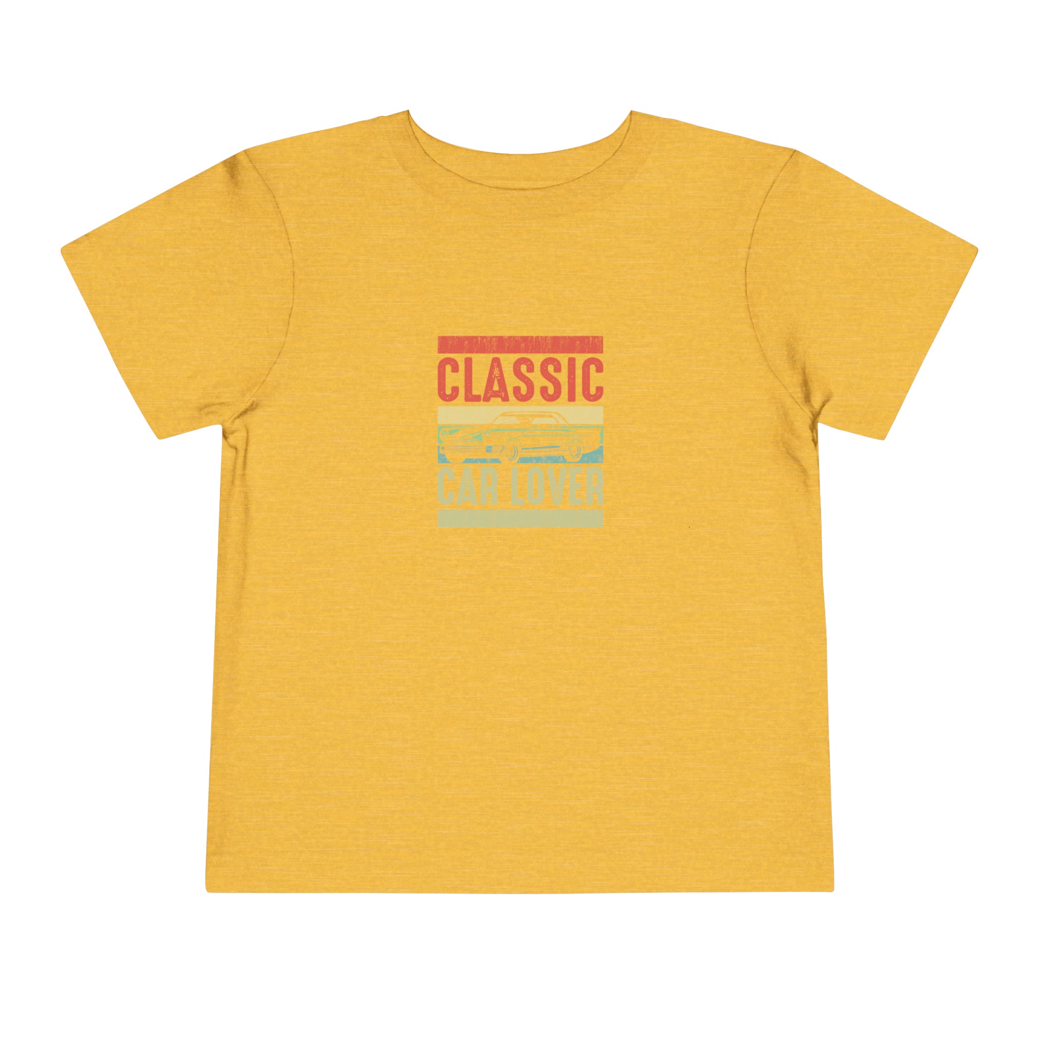 T-shirt pour tout-petits amoureux des voitures classiques 