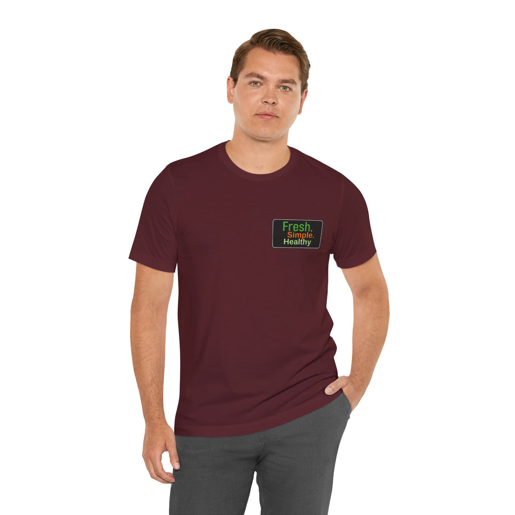Unisex Fresh Healthy Short Sleeve Tee
