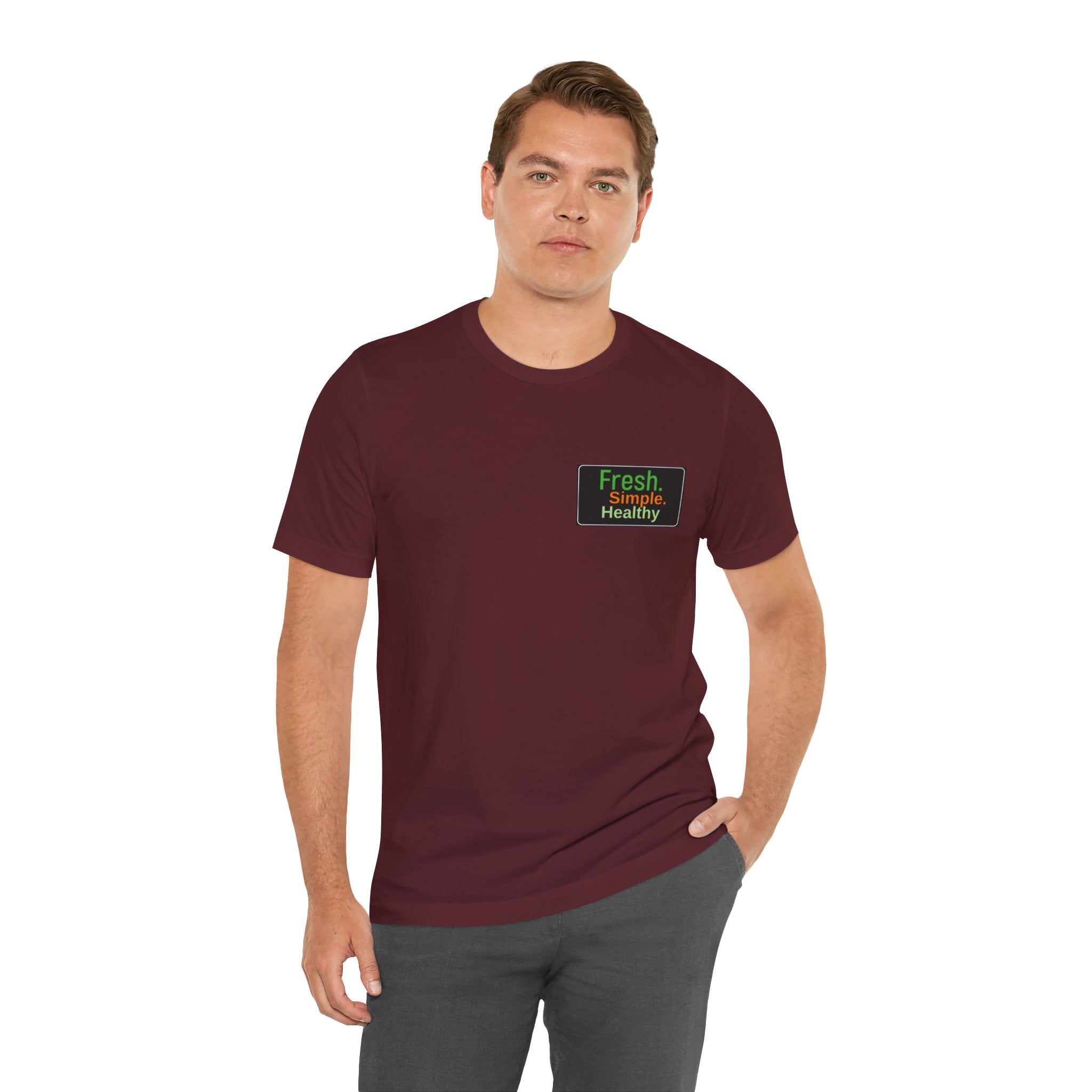 Unisex Fresh Healthy Short Sleeve Tee