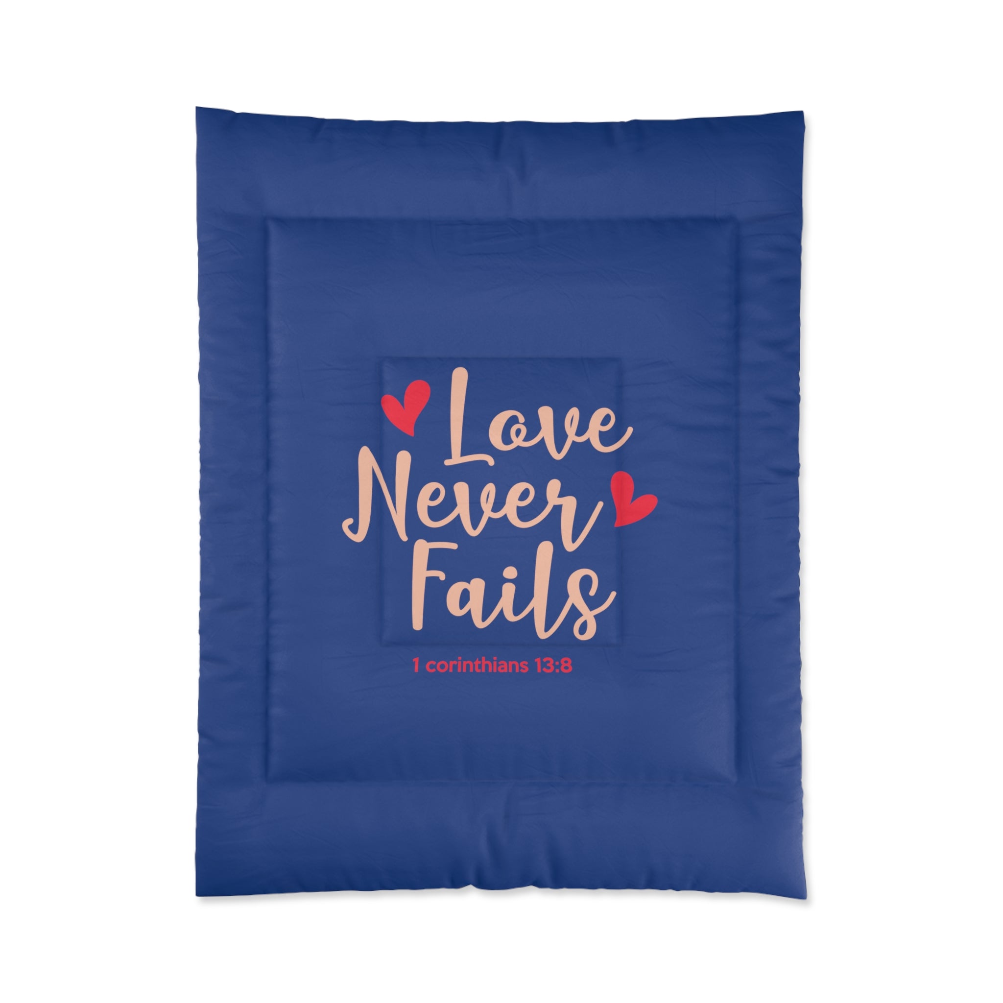 Love Never Fails Comforter