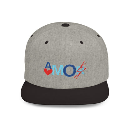 Snapback Hat with AMORX Design