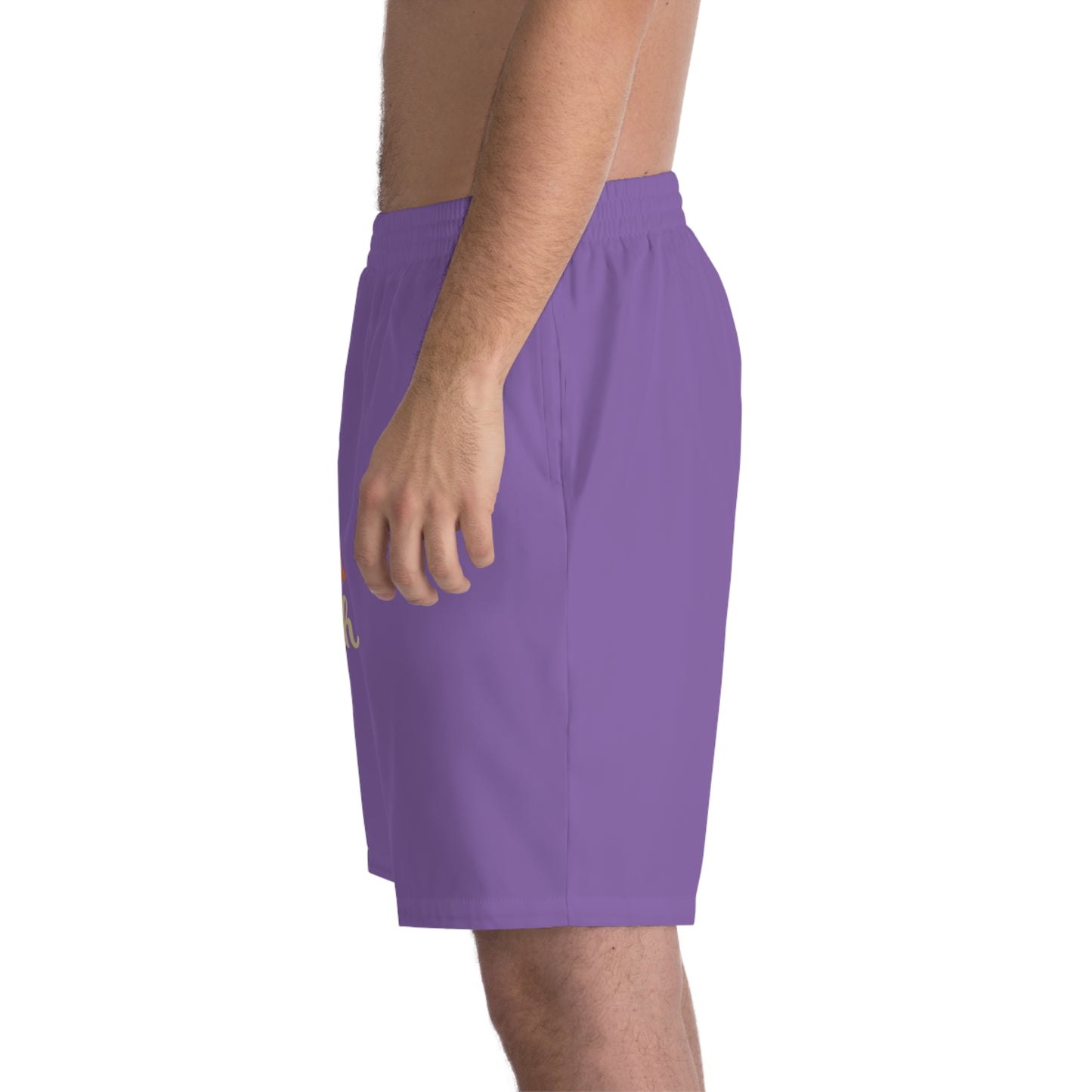 Men's Elastic Beach Shorts (AOP)