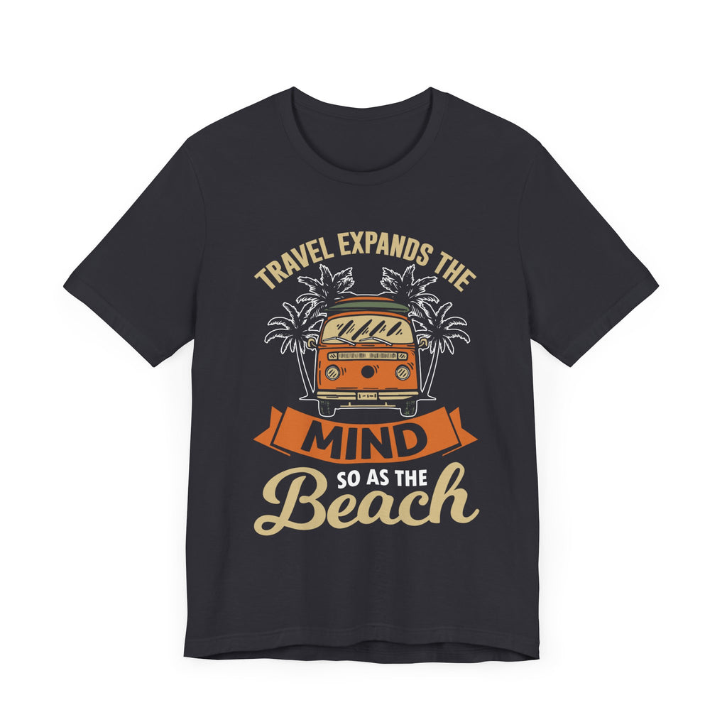 Unisex Travel Expands the mind Short Sleeve Tee