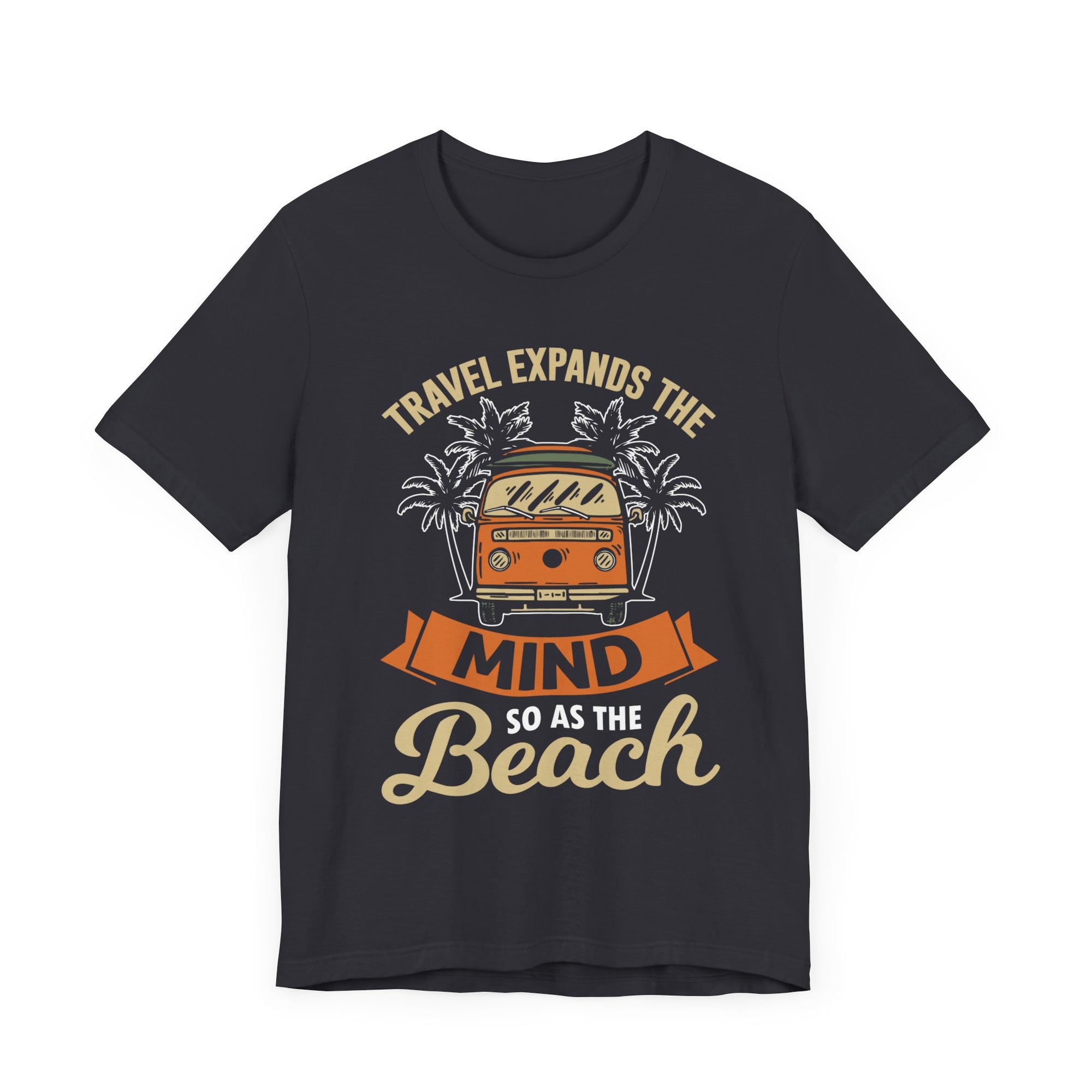 Unisex Travel Expands the mind Short Sleeve Tee