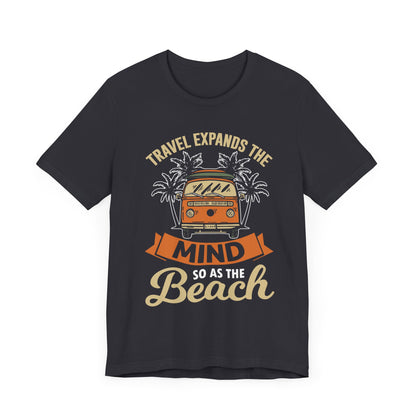 Unisex Travel Expands the mind Short Sleeve Tee