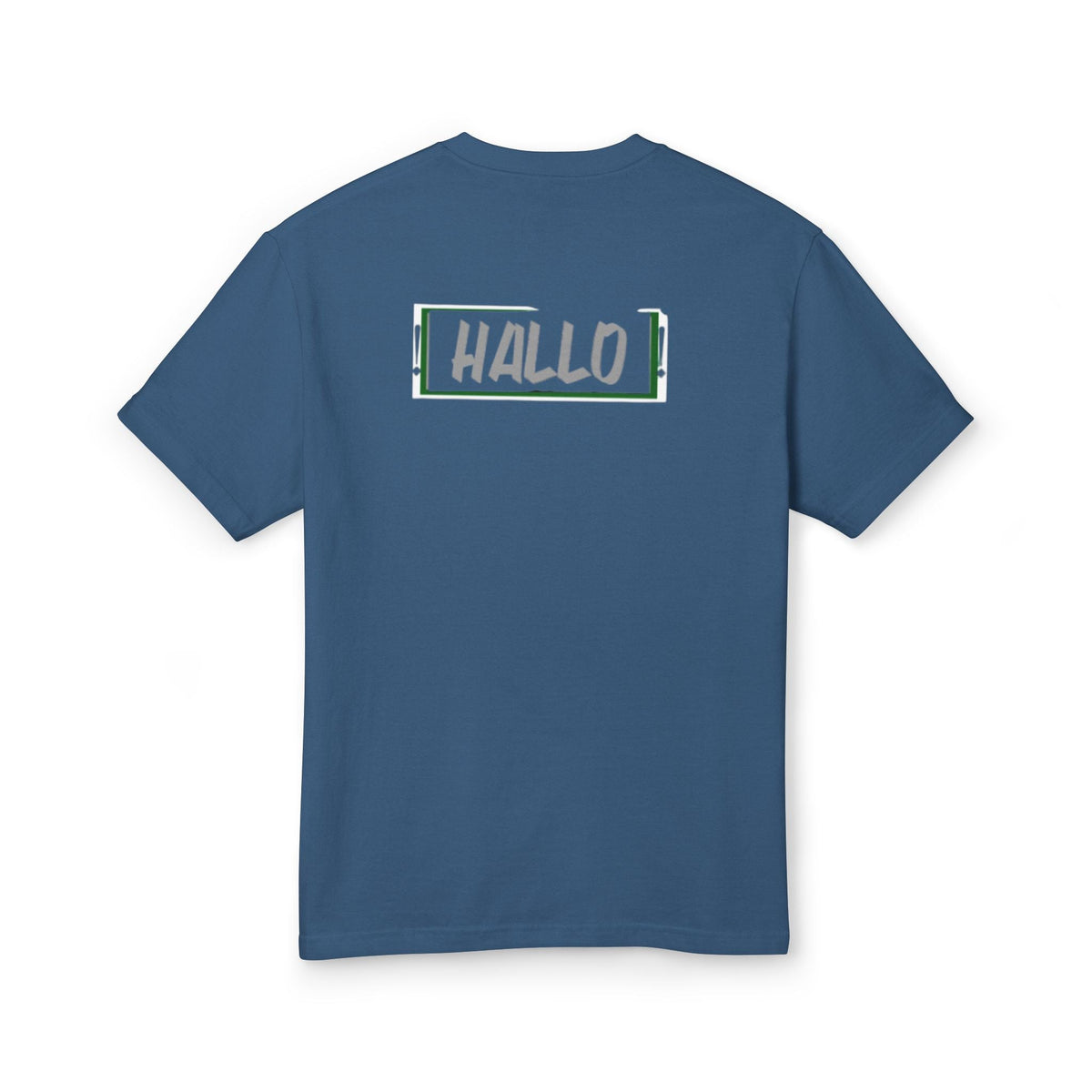 Casual Unisex Tee - 'HALLO' Design - for Everyday Wear Printify