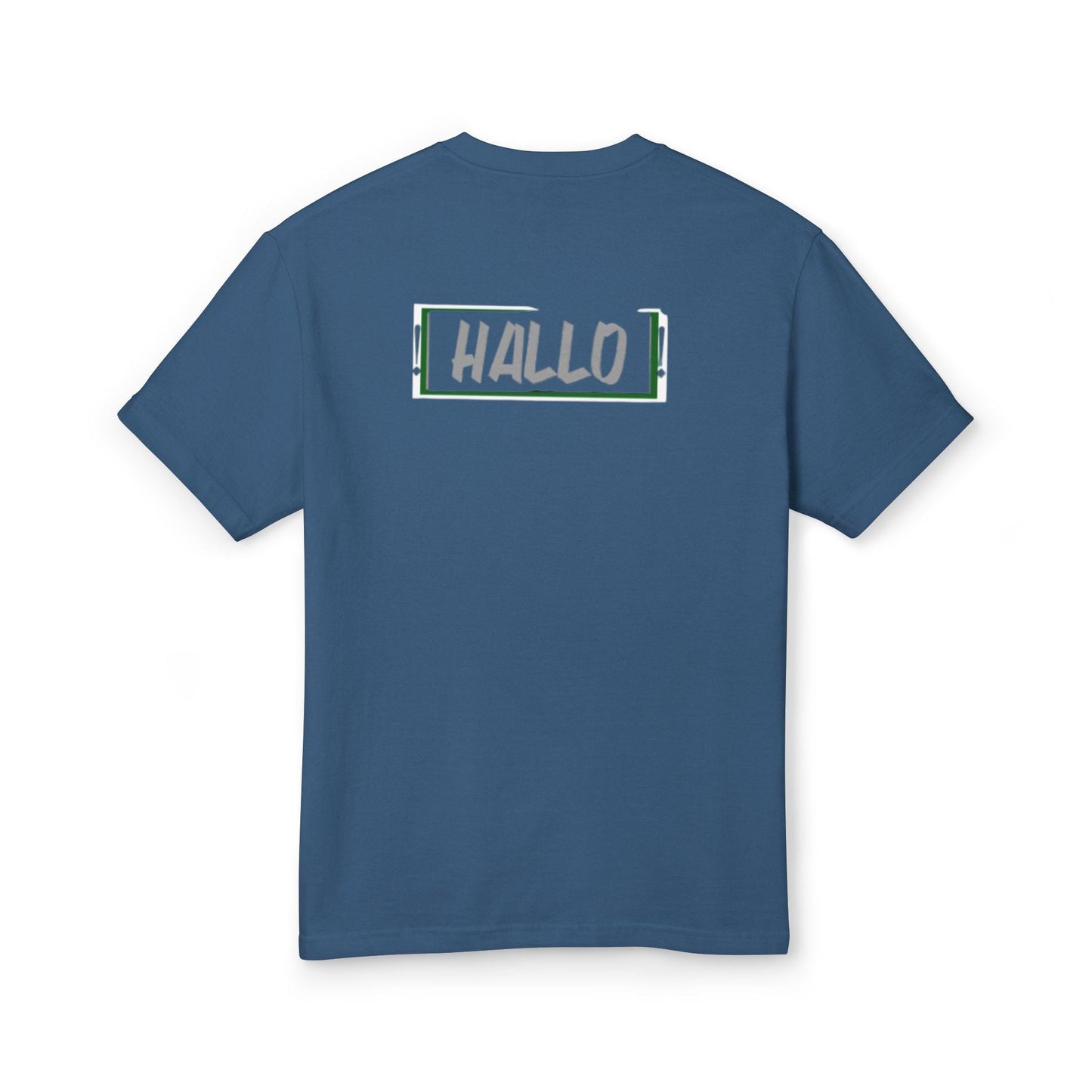 Casual Unisex Tee - 'HALLO' Design - for Everyday Wear Printify