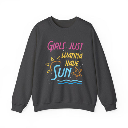 Les filles veulent juste avoir le sweat-shirt unisexe Sun 