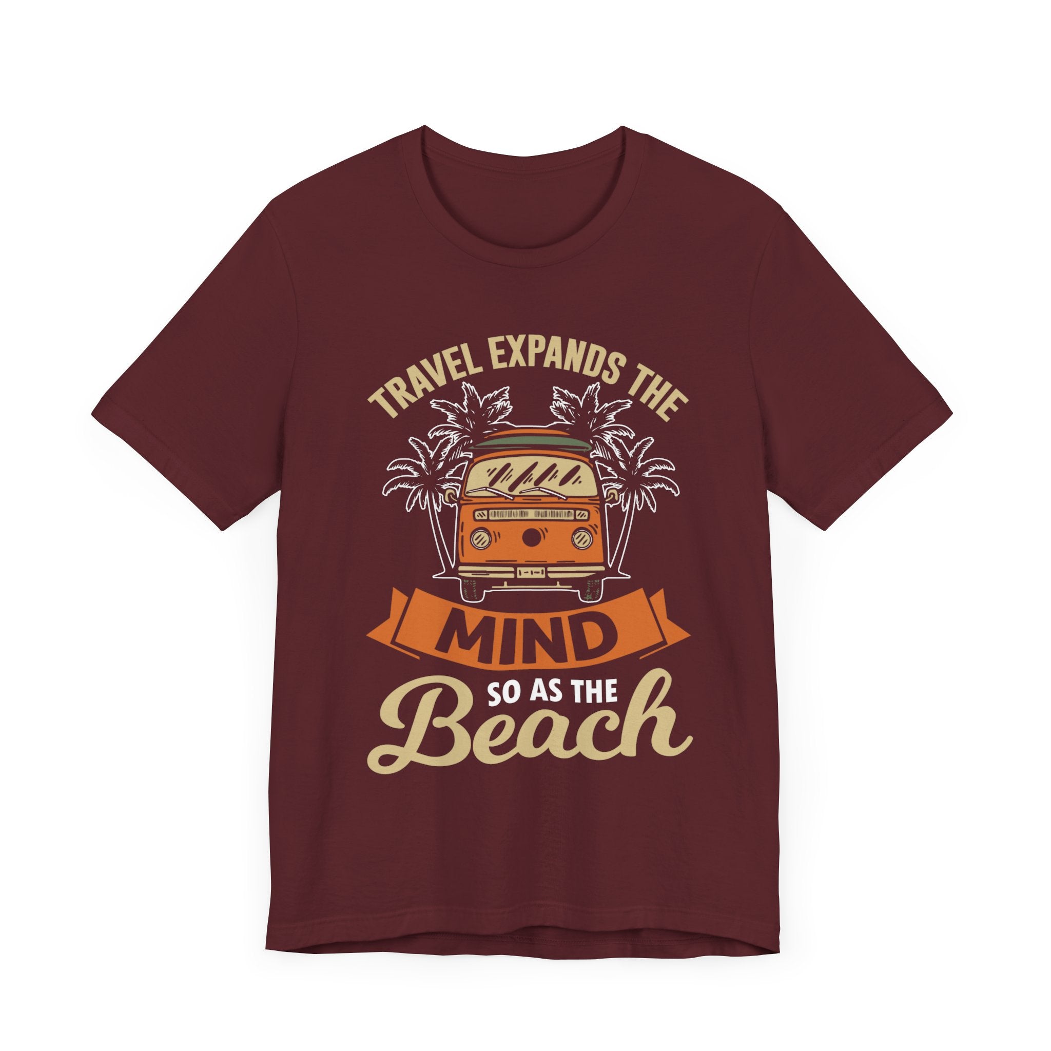 Unisex Travel Expands the mind Short Sleeve Tee