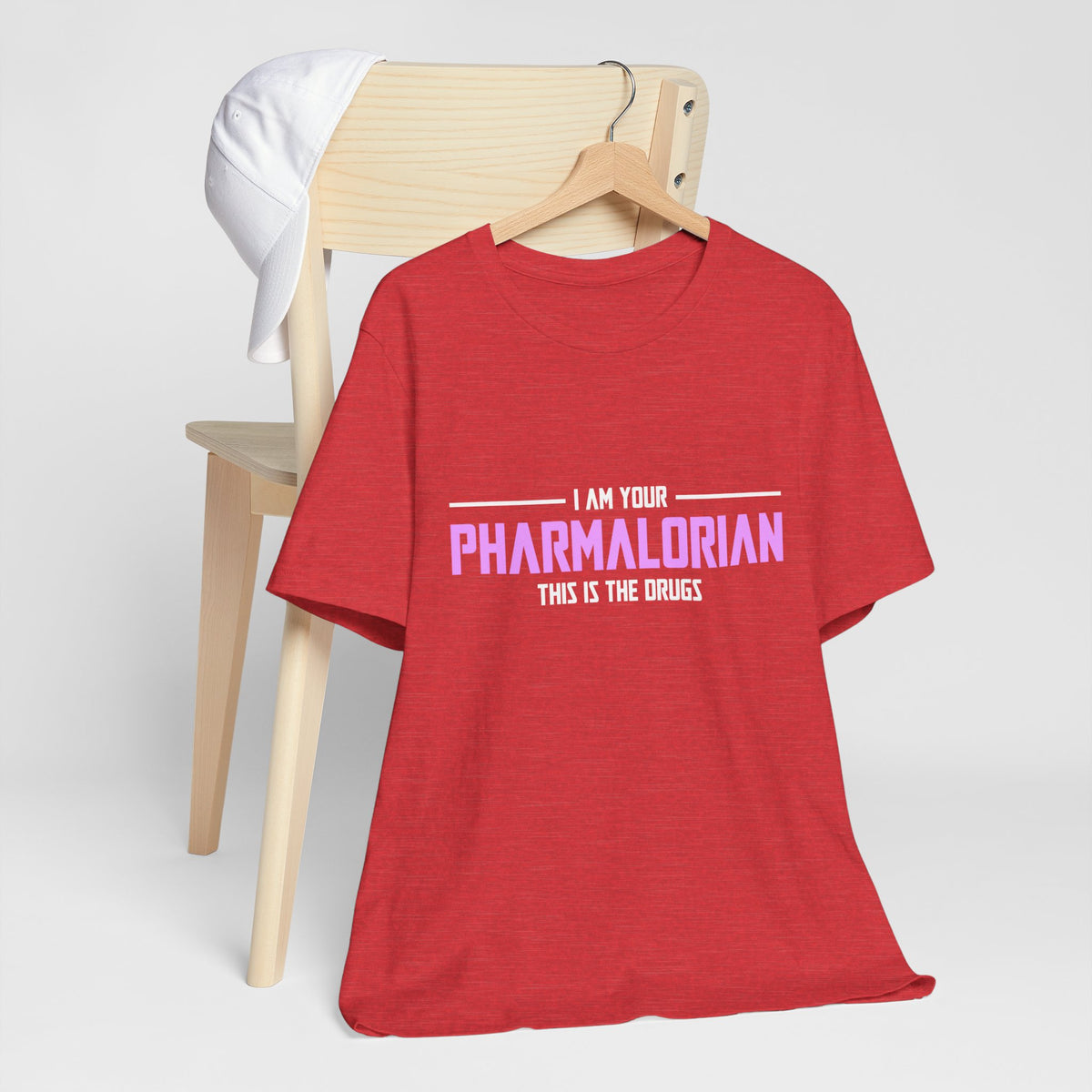 Je suis votre pharmacolorien, c’est le tee-shirt unisexe des médicaments 