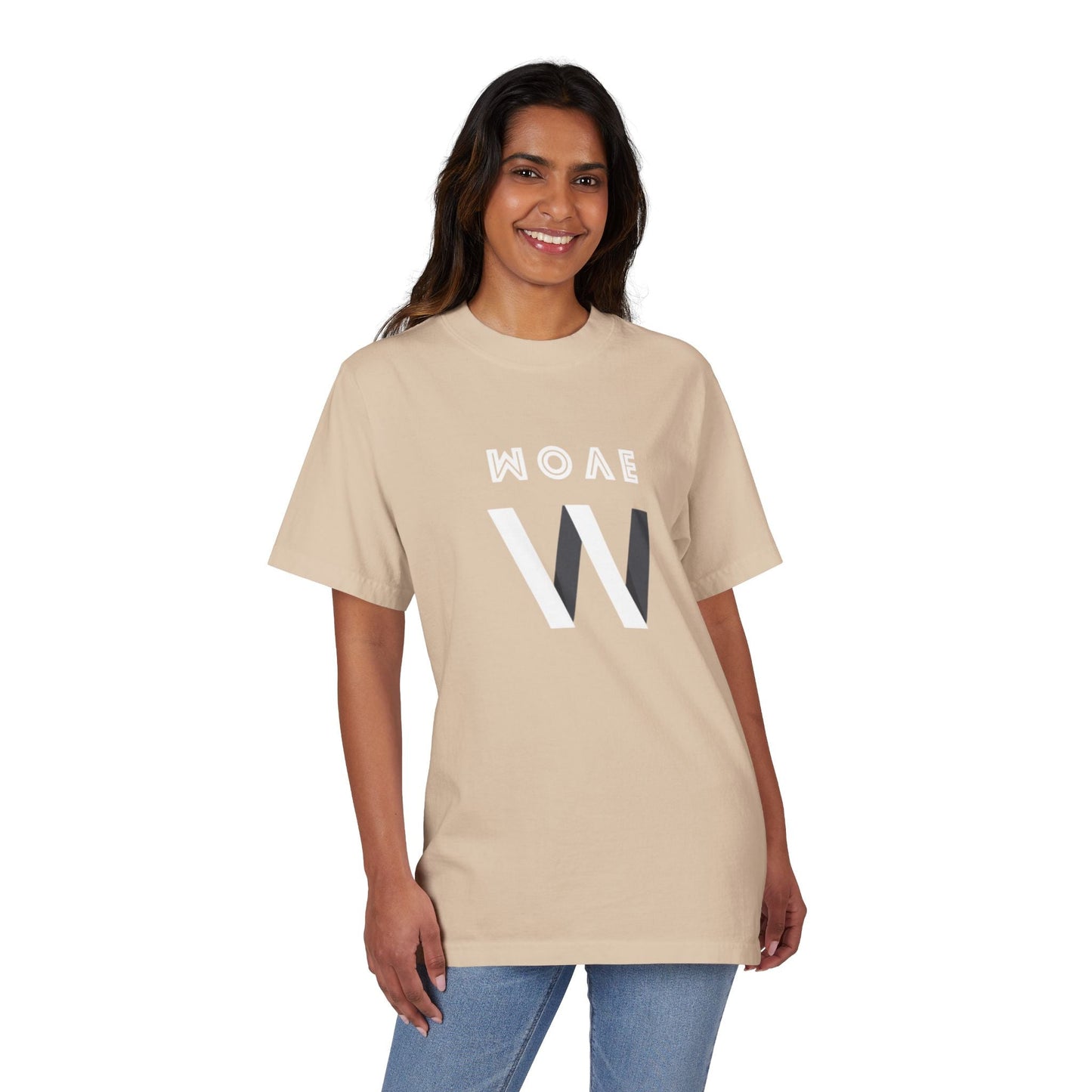 Drop-Shoulder T-Shirt Modern Move Design Printify