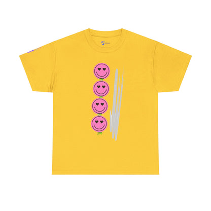 RCNSONS Unisex Heavy Cotton Smileys Tee