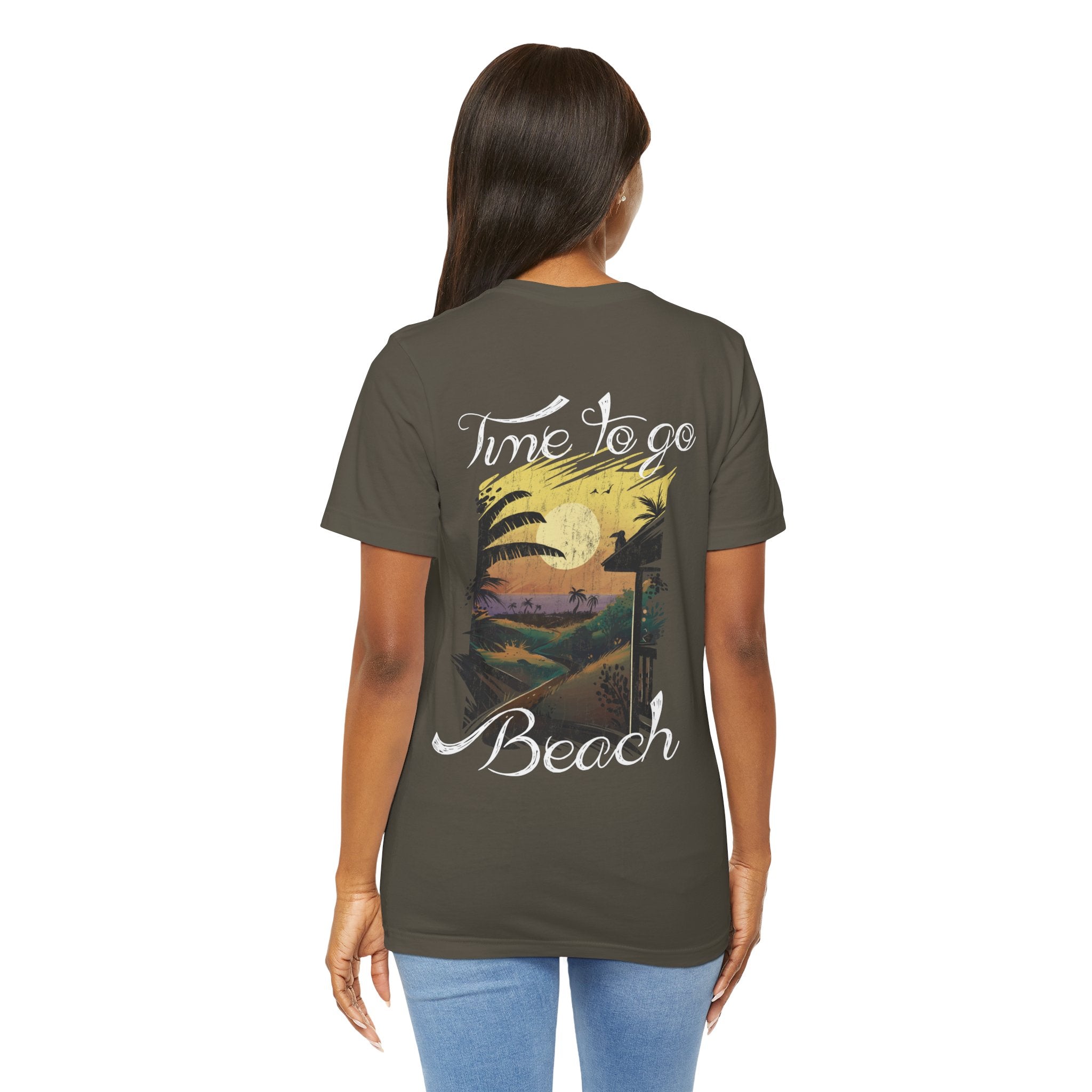 Il est temps d’aller à la plage Tee-shirt unisexe 