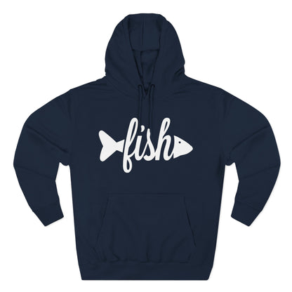 Water Splash Graphic Fleece Hoodie - Comfortable & Stylish