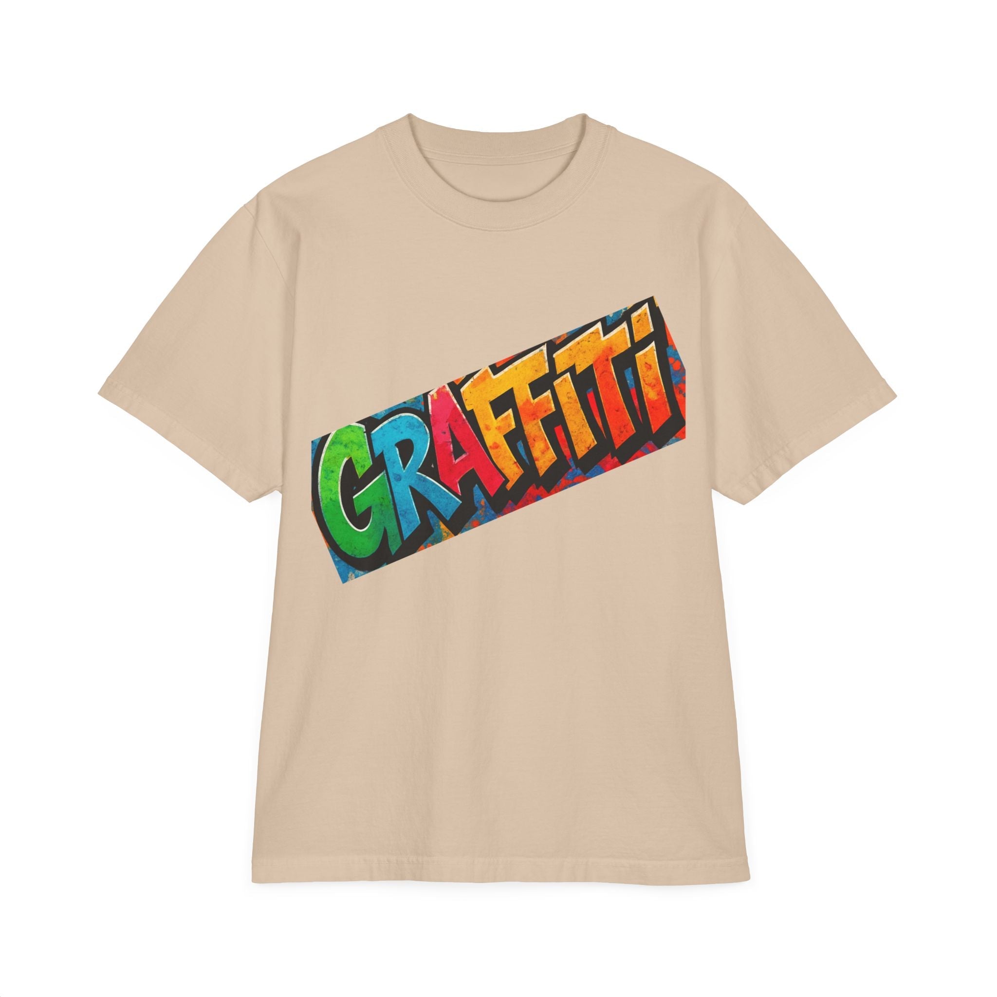 Graffiti Vibe Unisex T-Shirt, Urban Style Tee, Fashion Statement Shirt, Street Wear, Summer Casual Tee, Skateboard Apparel Printify