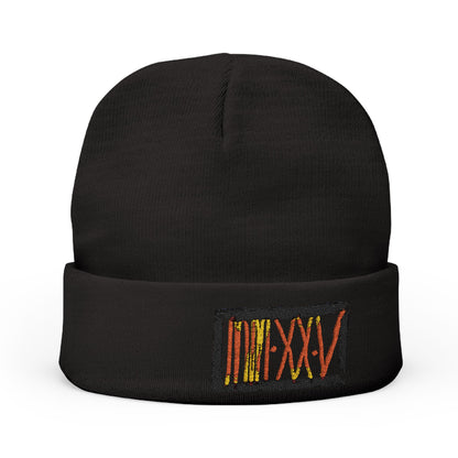 Beanie Hat MMXXV Embroidery Winter Accessory