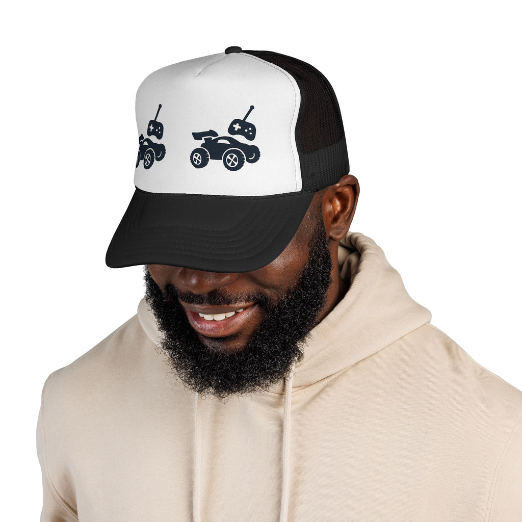 Cool Trucker Caps with ATV Design | Perfect Gift for Outdoor Enthusiasts, Sports Fans, Road Trips, Family Gatherings, Summer Adventures Printify