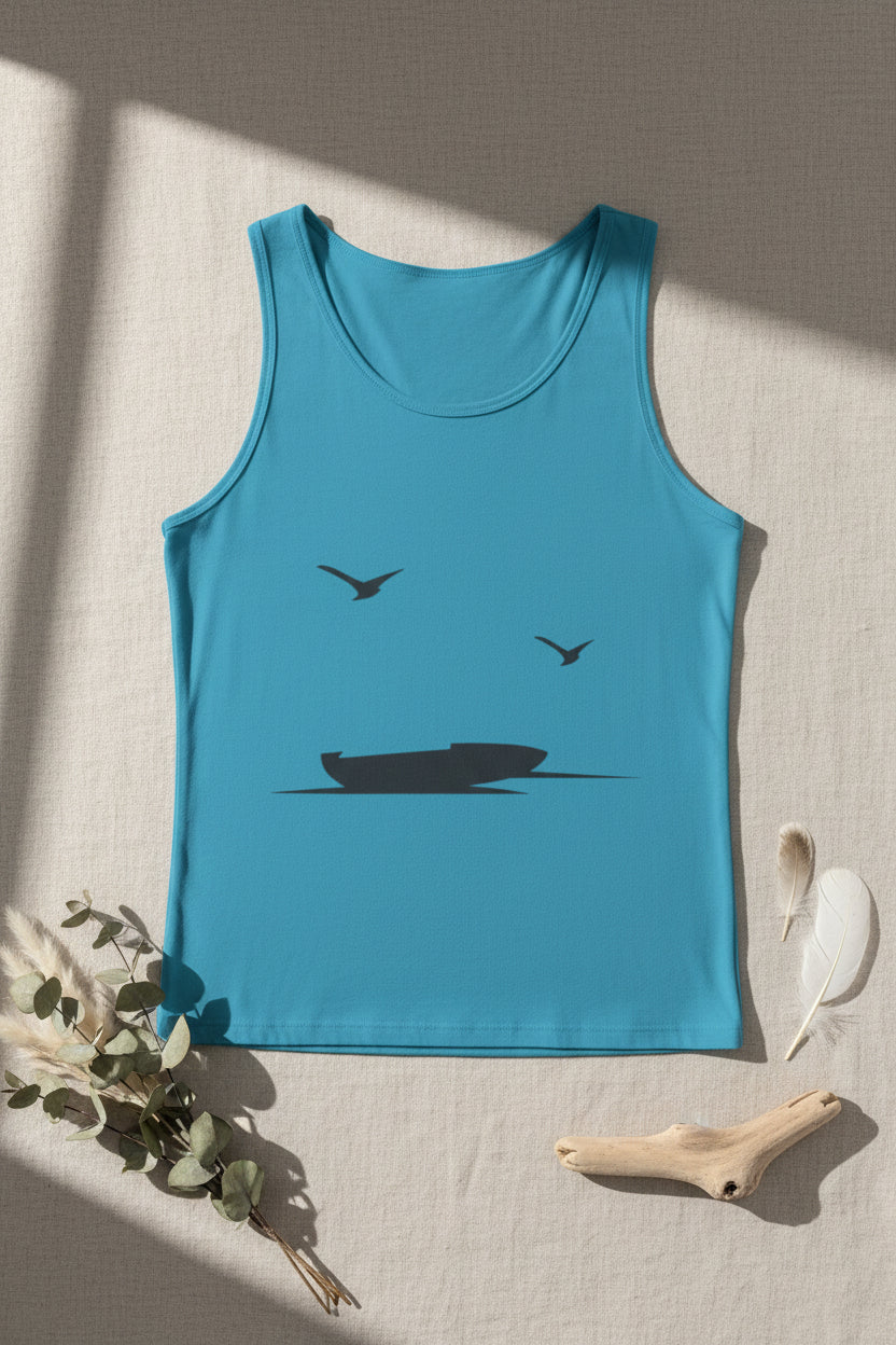 Brave Heart Tank Top | Unisex Garment-Dyed Tee
