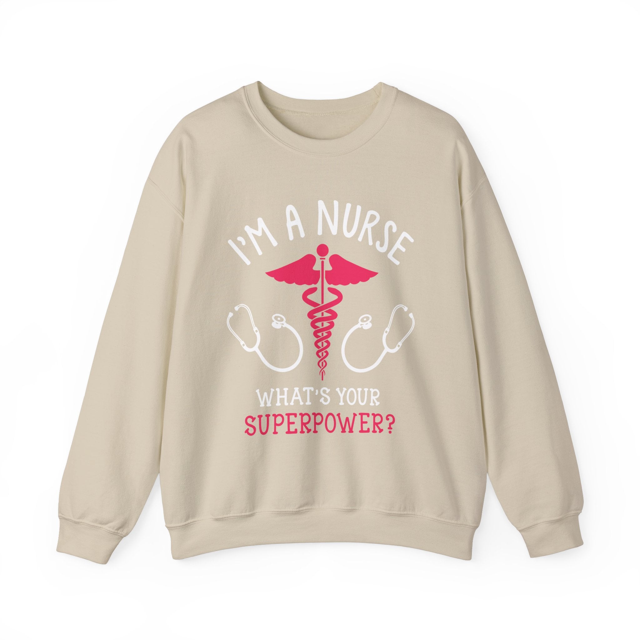 Je suis un sweat-shirt unisexe infirmière 