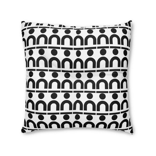 Modern Geometric Tufted  Pillow | Boho Home Decor, Accent Cushion, Stylish Seating, Sofa Throw Pillow, Gift for Home Printify