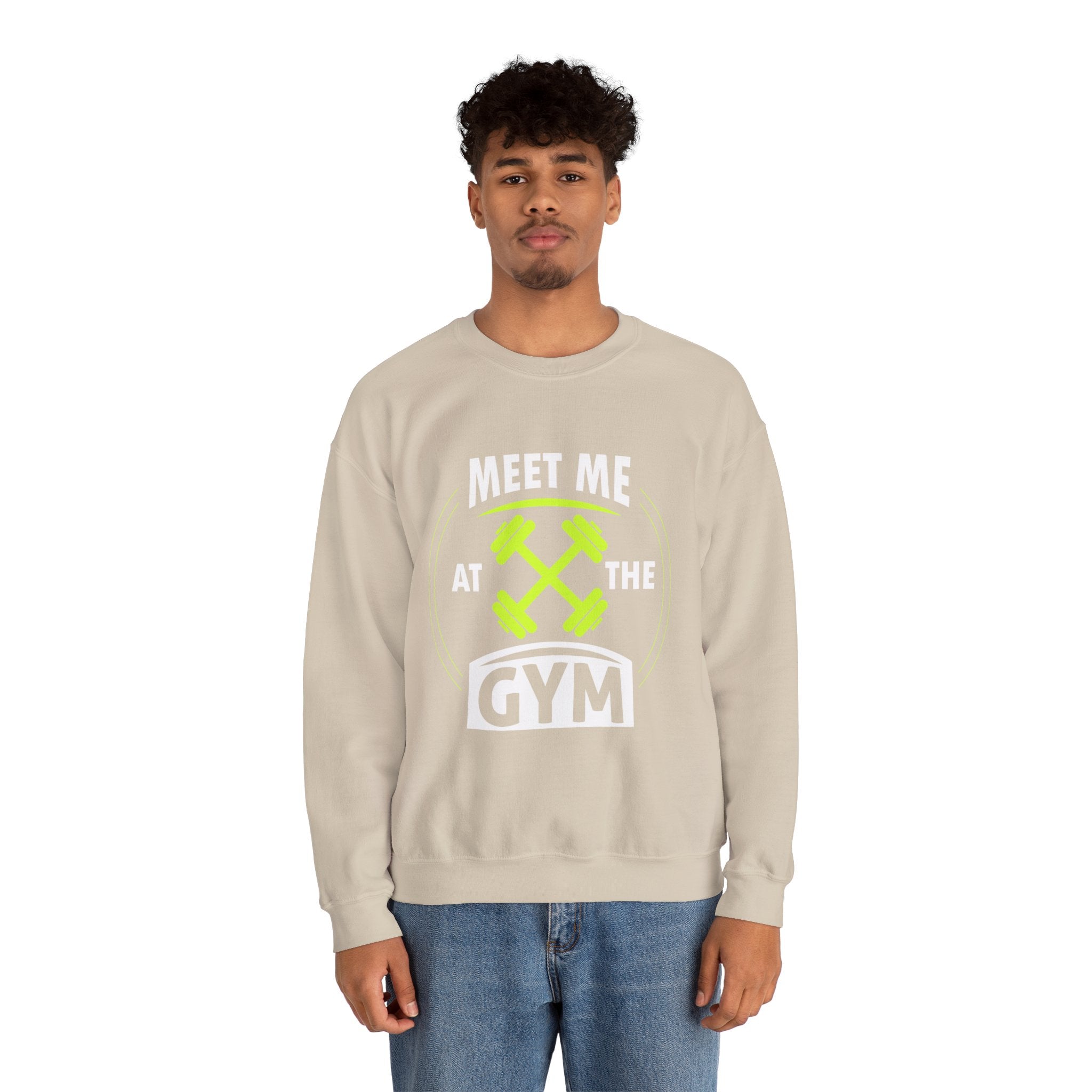 Rencontrez-moi au sweat-shirt unisexe du gymnase 